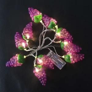 Fruit Grape Shaped Decoration Christmas Strip LED String Light