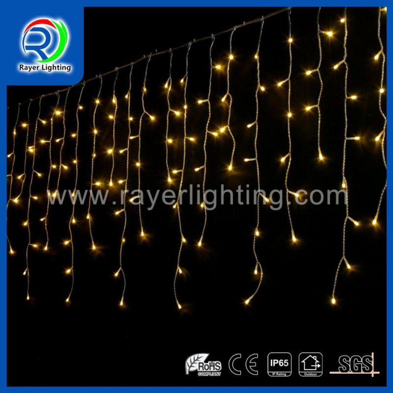 Festival Light 144LEDs Christmas Holiday Decoration Red LED Icicle Lights