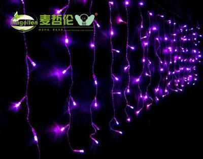 LED Christmas Outdoor Decoration String Curtain Icicle Light Holiday