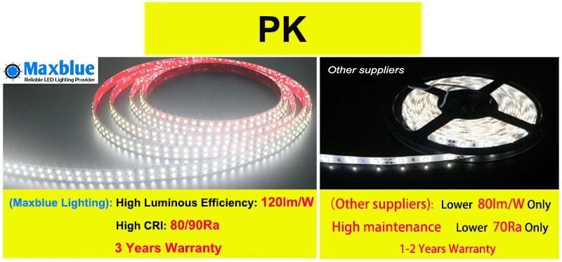 CCT Adjustable and Dimmable Dual White DC24V SMD LED Strip