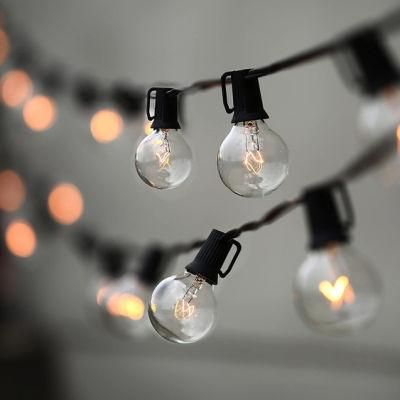 String Lights, Lamp 25FT G40 String Lights with Bulbs, UL Bulbs, Indoor / Outdoor Commercial Decoration Esg15162