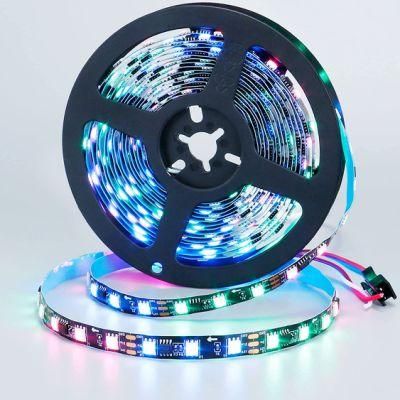 EU Us Standard Addressable RGB DC12V 16.4FT Digital Full Multi Color Pixel IP30 LED Ws2811 Chip Strip