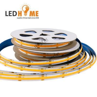 2019 New 180 Degree Big View Angle High Bright 24V COB LED Light Strip High Lumen DC24V 420 Chips CRI&gt;90 IP20