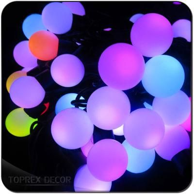 Halloween Festival Lighting Indoor Outdoor Disco Sedex Light Did 40cm PE Ball Garland String Lights