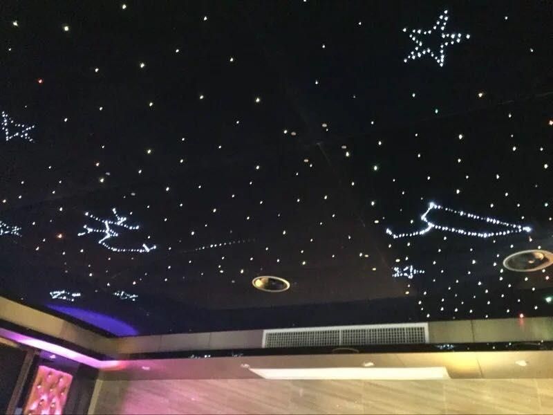600mm*600mm Star Ceiling Panel Fiber Optic Light for Cinema