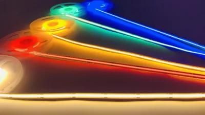 COB High Brightness No Dots DC24V 320 Chip Flexible COB LED Strip Light
