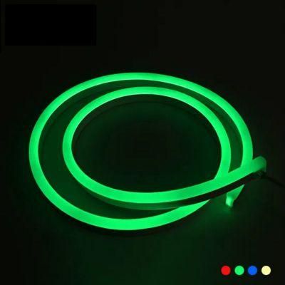Silicone IP68 Neon Flex Tube Strip Light 8*17mm DIY Custom Sign Lights Outdoor Decoration