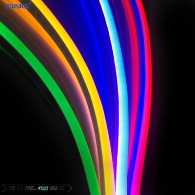 Size 13*16mm Tope Bend Positive Light DC24V 270 Degree LED Flexible Neon Strip