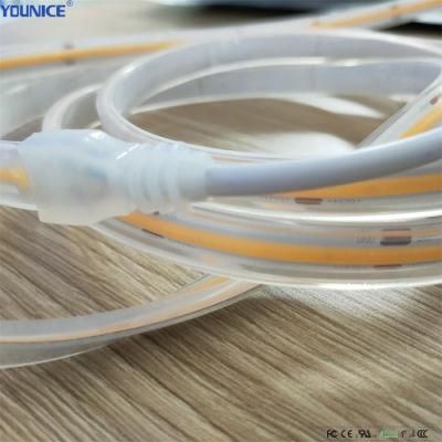 CE UL TUV Ra 90 DC24V 280 PCS/M 8mm Width LED COB Strip