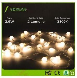 2.5W 1.5W Waterproof Outdoor Warm White USB Charging LED String Light Christmas Light
