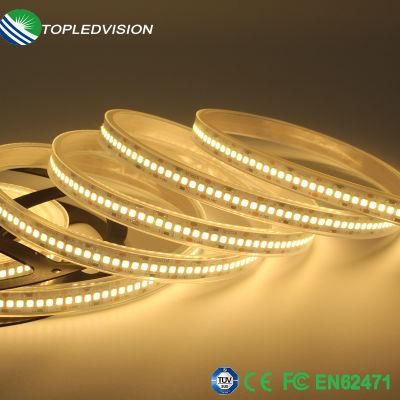 Super Bright LED Rope Light SMD 2835 Strip 240LEDs/M 24V DC with Lm-80 Testing