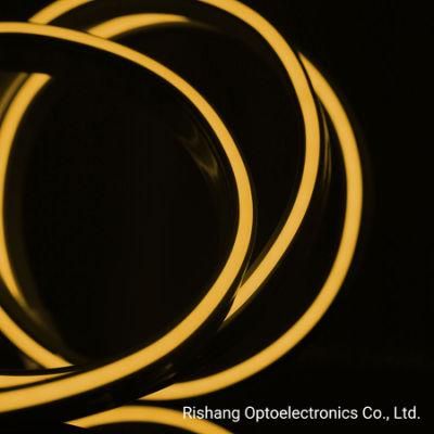 Silver-Plating Highly-Efficient Small Pressure Drop White 6500K LED Slim Neon Flex Strip