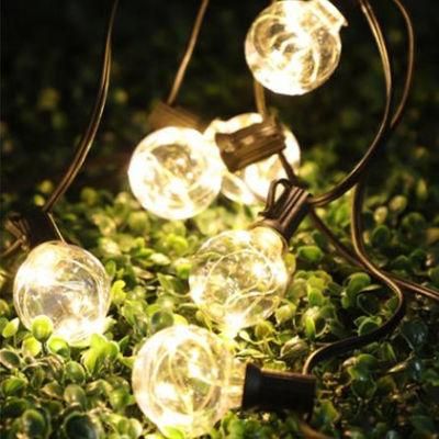 Warm White Outdoor Backyard Party Tree Christmas Festival Holiday Decoration Outdoor Decorative G40 LED String Light