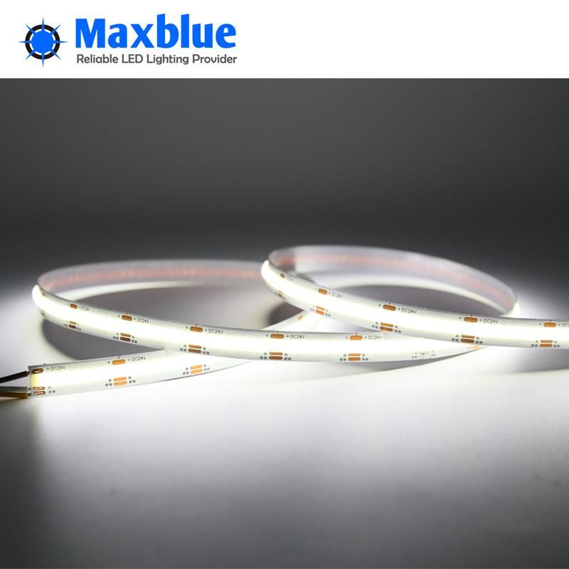 Wholesale 15W 576chips Dual White CCT Changeable COB LED Strip