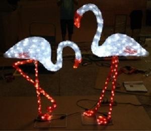 LED Decoration Xmas Lights Garden Decor Flamingo
