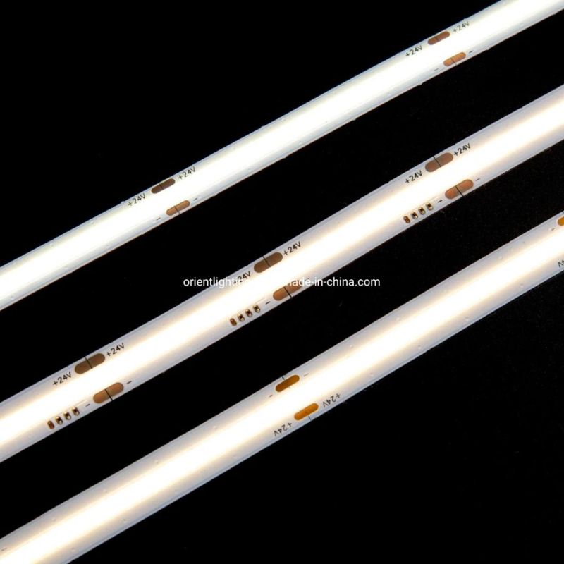 Waterproof IP 65 COB Decoration Light LED Flexible Strip Lighting