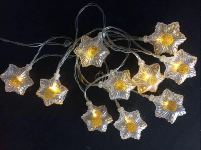 New LED String Light with Bell Cover, Christmas Light
