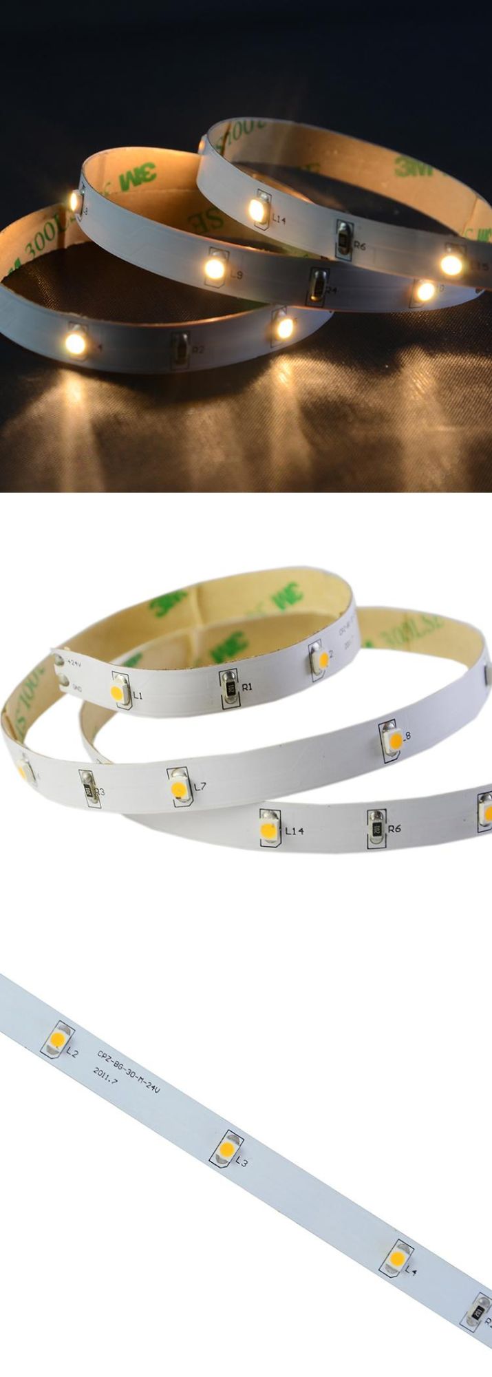 Flexible Decorative String Light SMD3528 LED Strip with CE, UL, RoHS,ISO9001 Certification