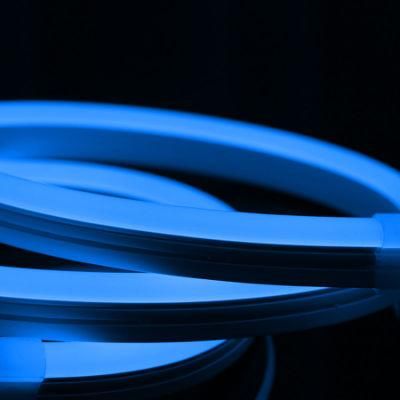 RoHS CE UL 120LEDs/M SMD2835 24V Silicone LED Neon Strip for Indoor and Outdoor Decoration Lighting