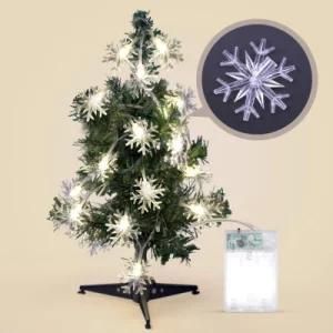 Battery Power Christmas Lighting Decoration Snowflake LED String Light