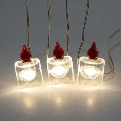 Battery Operated Micro Mini LED Copper Wire Fairy String Lights for Holiday Christmas Home Decoration