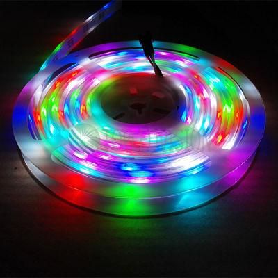 SMD 5050 Digital RGB IC Color Changing LED Strip Light 60LEDs