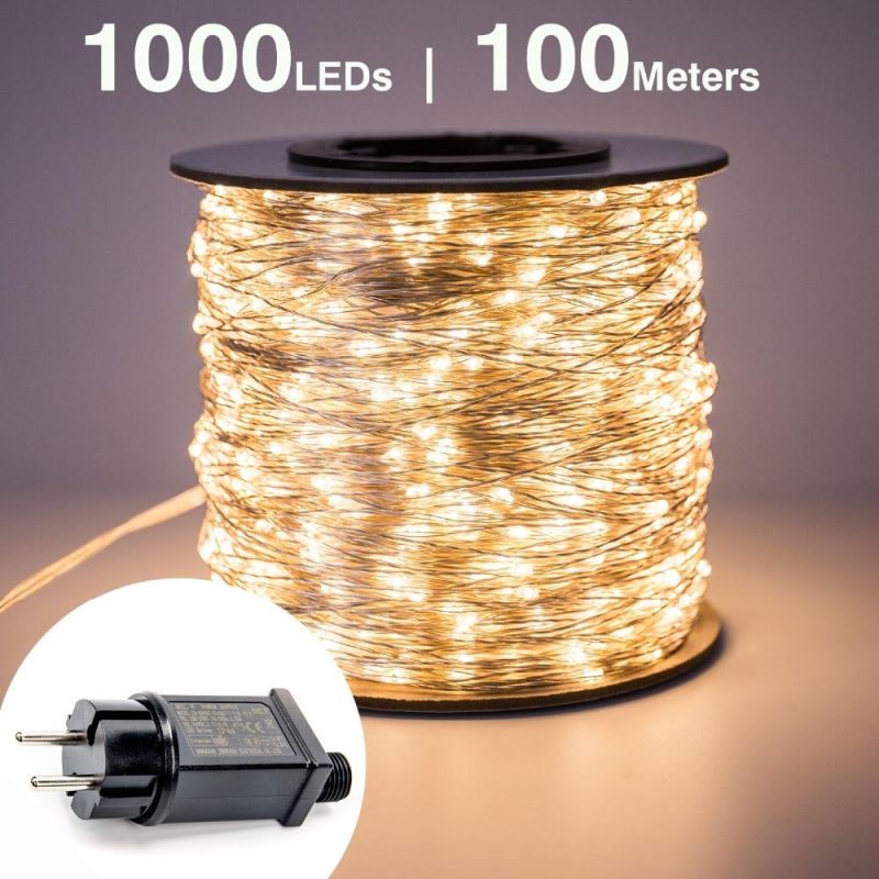 30m 50m 100m LED String Lights Street Garland Light