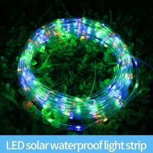 Waterproof Solar Christmas Lights Outdoor LED String Wire String Lights for Garden Outdoor Decoration