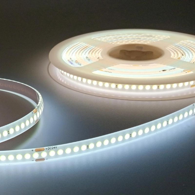 High CRI90 High Lumen LED COB Strip Light 10W/M 5years Warranty