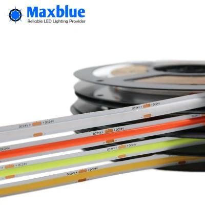 DC24V 840chips RGB Color Changing COB LED Strip Light