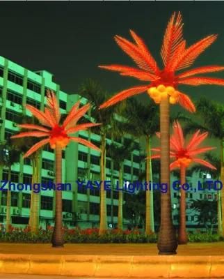 Yaye 18 Best Sell Ce/RoHS Outdoor IP65 LED Coconut Tree Lights with 2 Years Warranty