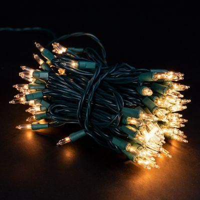LED Battery Orange String Lights, Waterproof Halloween Fairy Lights for Home, Party, Holiday and Halloween Decoration