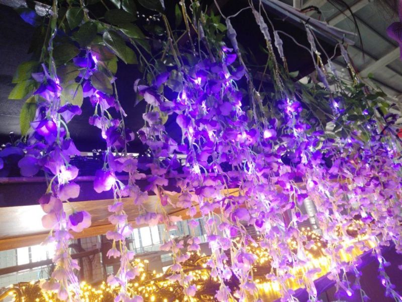 Christmas Light Festival Decoration Eaves Christmas Decoration Wisteria Curtain Light