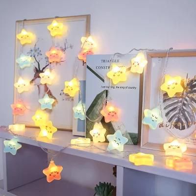 Twinkle Star String Fairy Lights Battery Operated LED Christmas Decoration Lights for Home