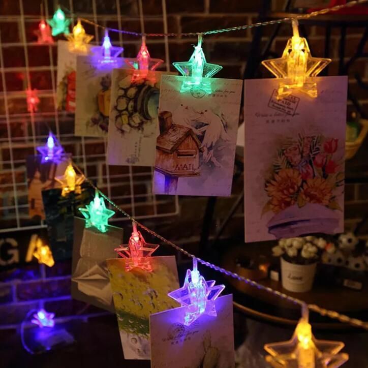 LED Creative Photo Clamping Lighting Strip