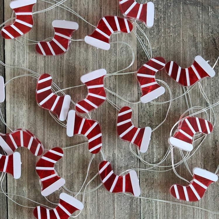 Battery Operated Christmas Gift Box Micro Mini LED Copper Wire Fairy String Lights for Christmas Home Decoration