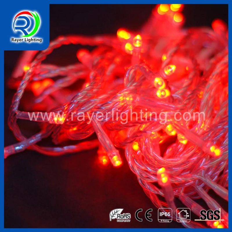 LED Holiday Christmas Light Party Wedding String Light Red Color