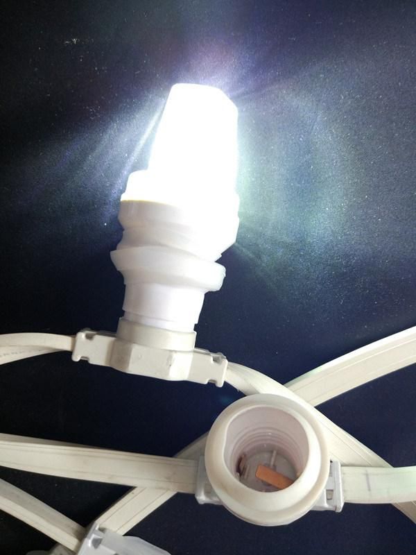 E14/E27/B22 Base LED Strobe/ Flash Bulbs for Festoon Lighting Cable Simillar Poice Car Effection