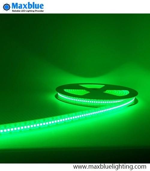IP68 Silicone Waterproof Green Color LED Strip Light with High Brightness
