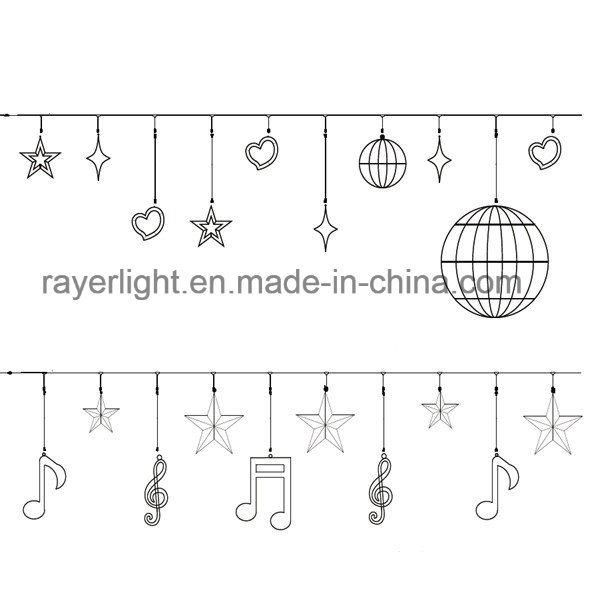 LED Hanging Commercial Mall Lights Christmas Outdoor Decoration