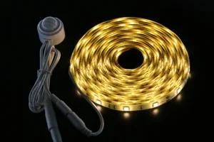 High Brightness Smart DC12V 3m SMD5050 Ww/Cw 30/60/120LEDs Flexible LED Strip/Tape Ce/ETL/UL with Sensor Can Adjust 30s to 10min