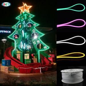 AC220V SMD2835 Rope Light LED Neon Flex 50m/Roll Christmas Decoration