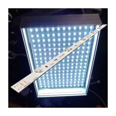 Diffuse Lens 3030 Chip SMD Aluminum PCB LED Bar Strip Light for Showcase Advertising Sign Logo Panel Illumination Backlight Lamp