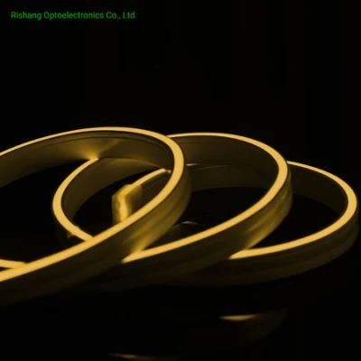 Yellow Outdoor Usage Silicon Gel Waterproof Decorative Lighting LED Strip LED Flexible Slim Neon Strips