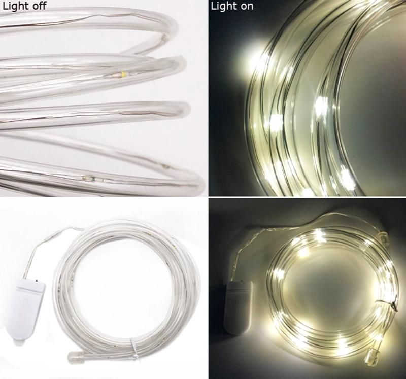 Christmas Decorations Luces Navidenas Decorative Lighting LED Tube Fairy Lights