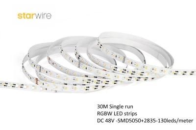 30m Single Run Colorful RGBW LED Strip Light