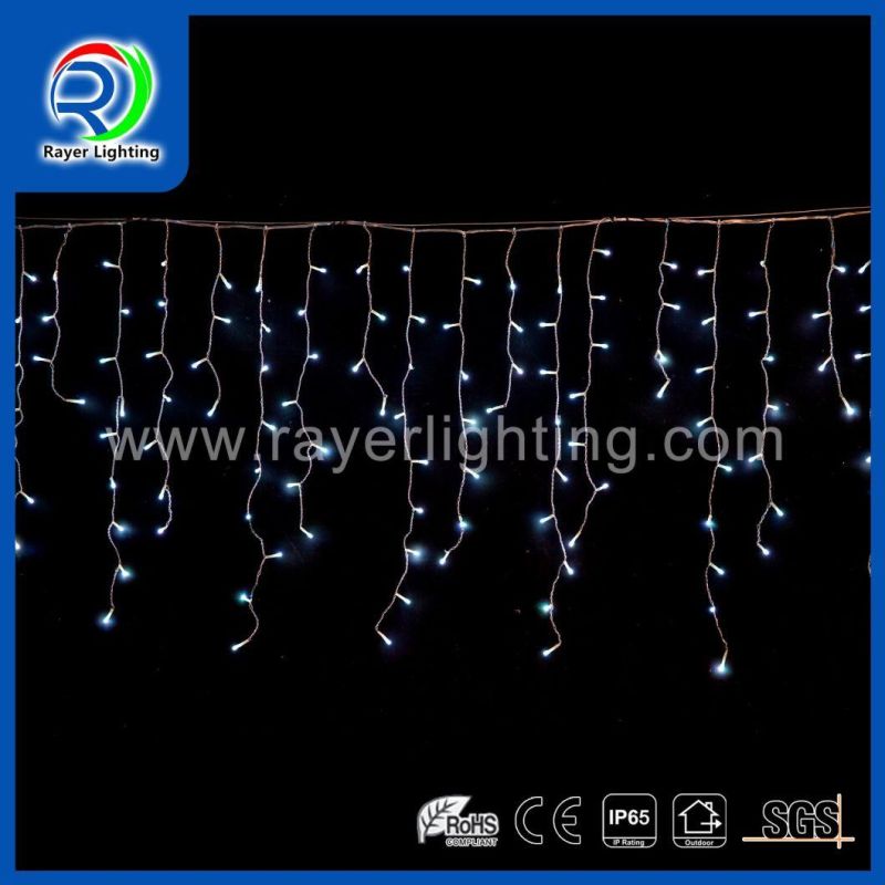 Festival Light 144LEDs Christmas Holiday Decoration Red LED Icicle Lights