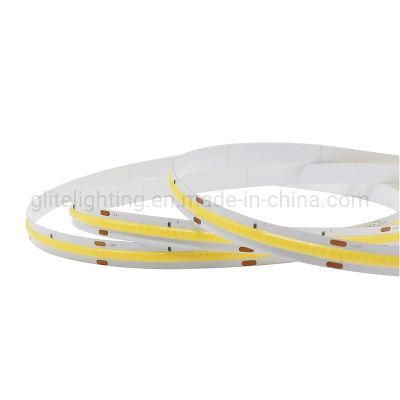 Glite Fob COB LED Strip 504LED/M DC24V LED Strip Light 180 Degree Big View Angle