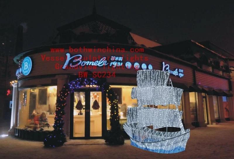 Vessel Sculpture Lights (BW-SC-234) , Christmas Lights as Shopping Mall Decoration,