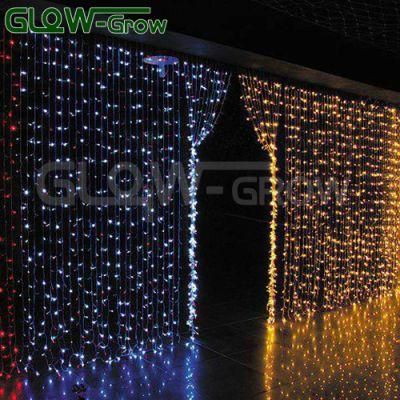 Holiday Use IP65 Waterproof Window Hanging LED Curtain Light with UL Listed